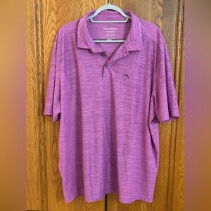 Tommy Bahama Purple Polo Shirt for Men